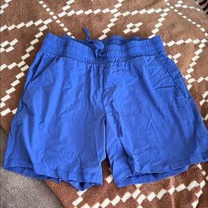 Tuff Athletics Women's Bright Royal Blue Elastic Waist Athletic Shorts